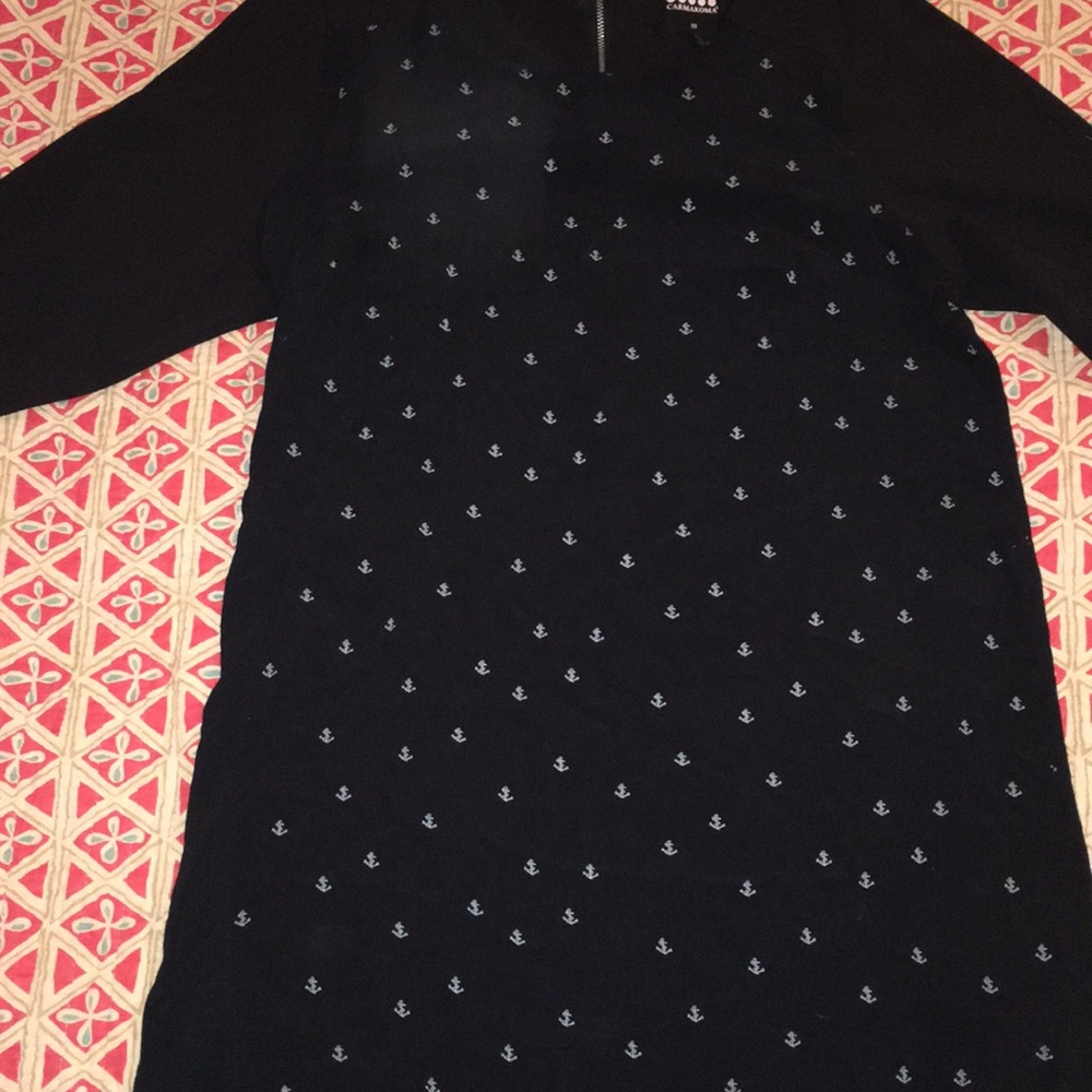 Lovely and patterned high-low shift